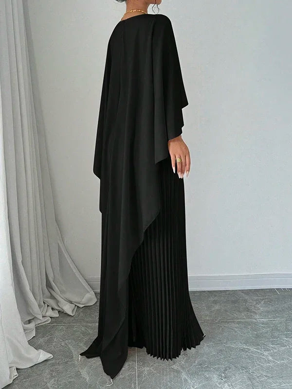 Sophia | Graceful Pleated Maxi Dress