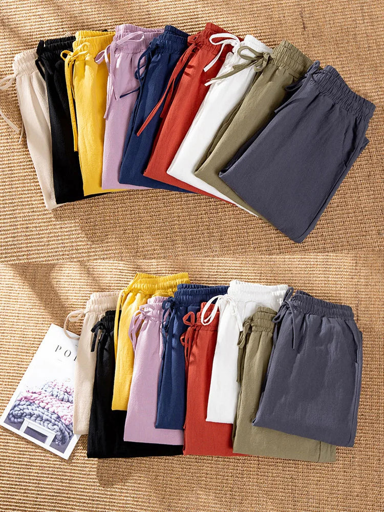 Riley | Relaxed Fit Linen Pants