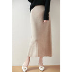 Sophia | Stylish Knitted Midi Skirt