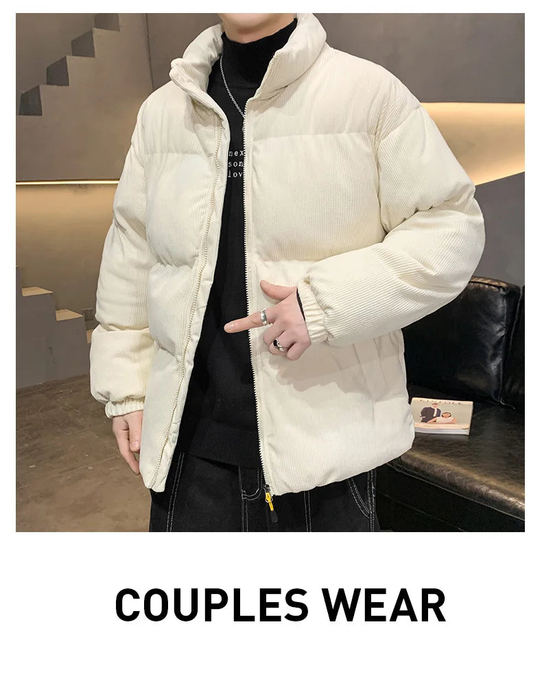 Max | Cozy Corduroy Puffer Jacket