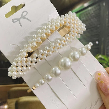 Pearl Perfection | Luxurious & Elegant Pearl Hair Clips for Timeless Style