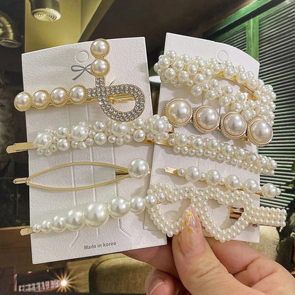 Pearl Perfection | Luxurious & Elegant Pearl Hair Clips for Timeless Style