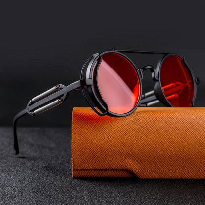 Rebel Rounds | Chic & Edgy Vintage Punk Sunglasses