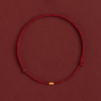 Guarded Grace | Protection & Fortune Handmade String Bracelet