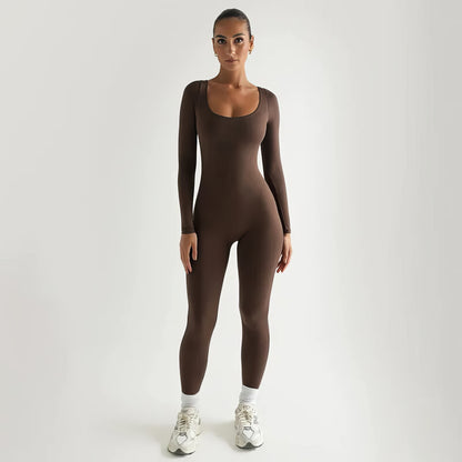 Cleo | Schlanker und stützender Fitness-Jumpsuit 