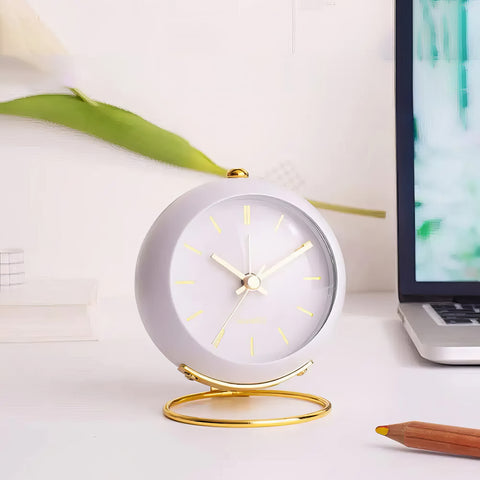 Nordic Hours | Sleek & Silent Minimalist Desk Clock