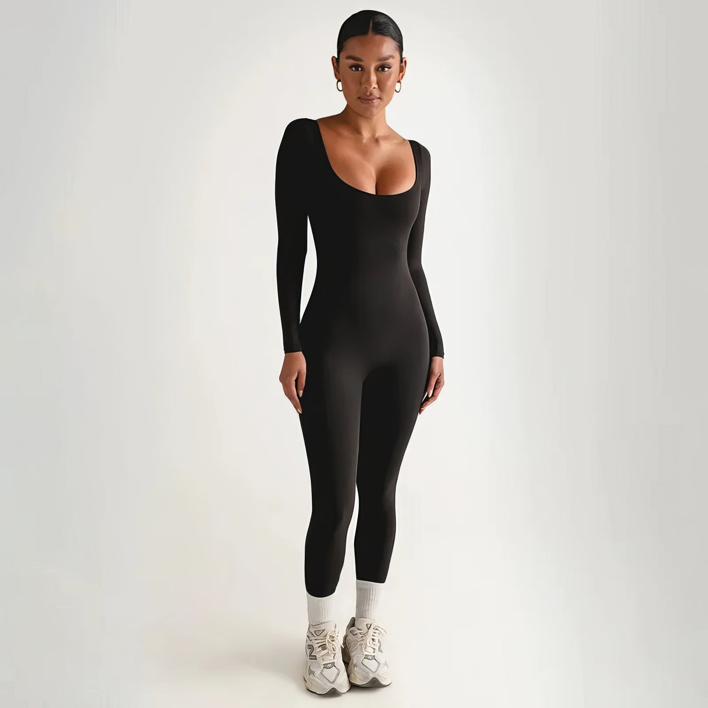 Cleo | Schlanker und stützender Fitness-Jumpsuit 