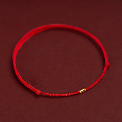 Guarded Grace | Protection & Fortune Handmade String Bracelet