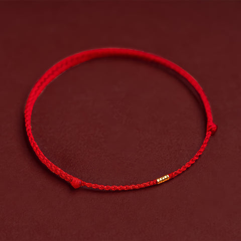 Guarded Grace | Protection & Fortune Handmade String Bracelet