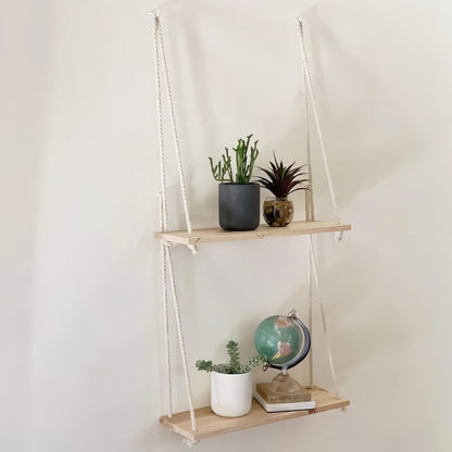 Wall Whimsy | Sturdy & Space-Saving Hanging Shelf (1 piece)