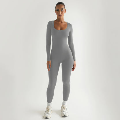 Cleo | Schlanker und stützender Fitness-Jumpsuit 