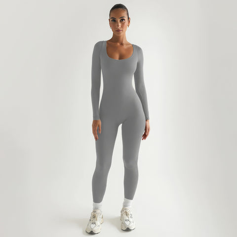 Cleo | Schlanker und stützender Fitness-Jumpsuit 