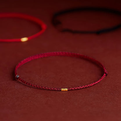 Guarded Grace | Protection & Fortune Handmade String Bracelet