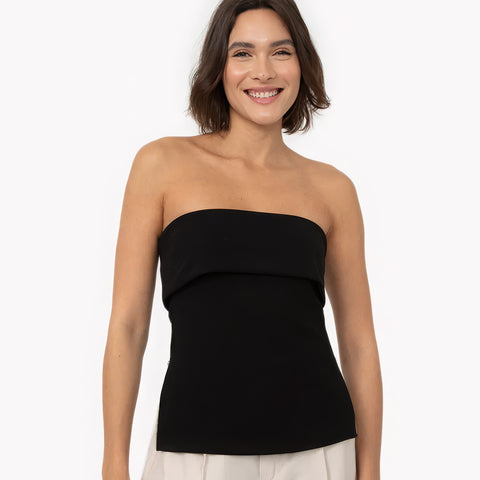 Celeste | Chic & Elegant Strapless Blouse