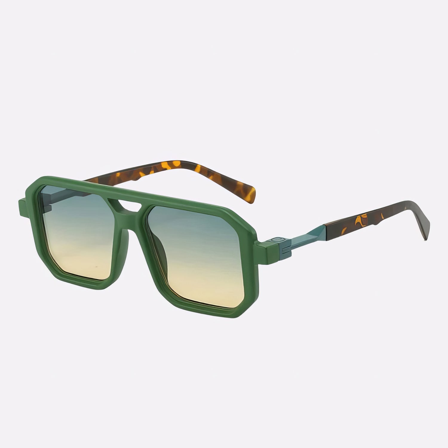 Retro Rays | Chic & Retro Gradient Square Sunglasses