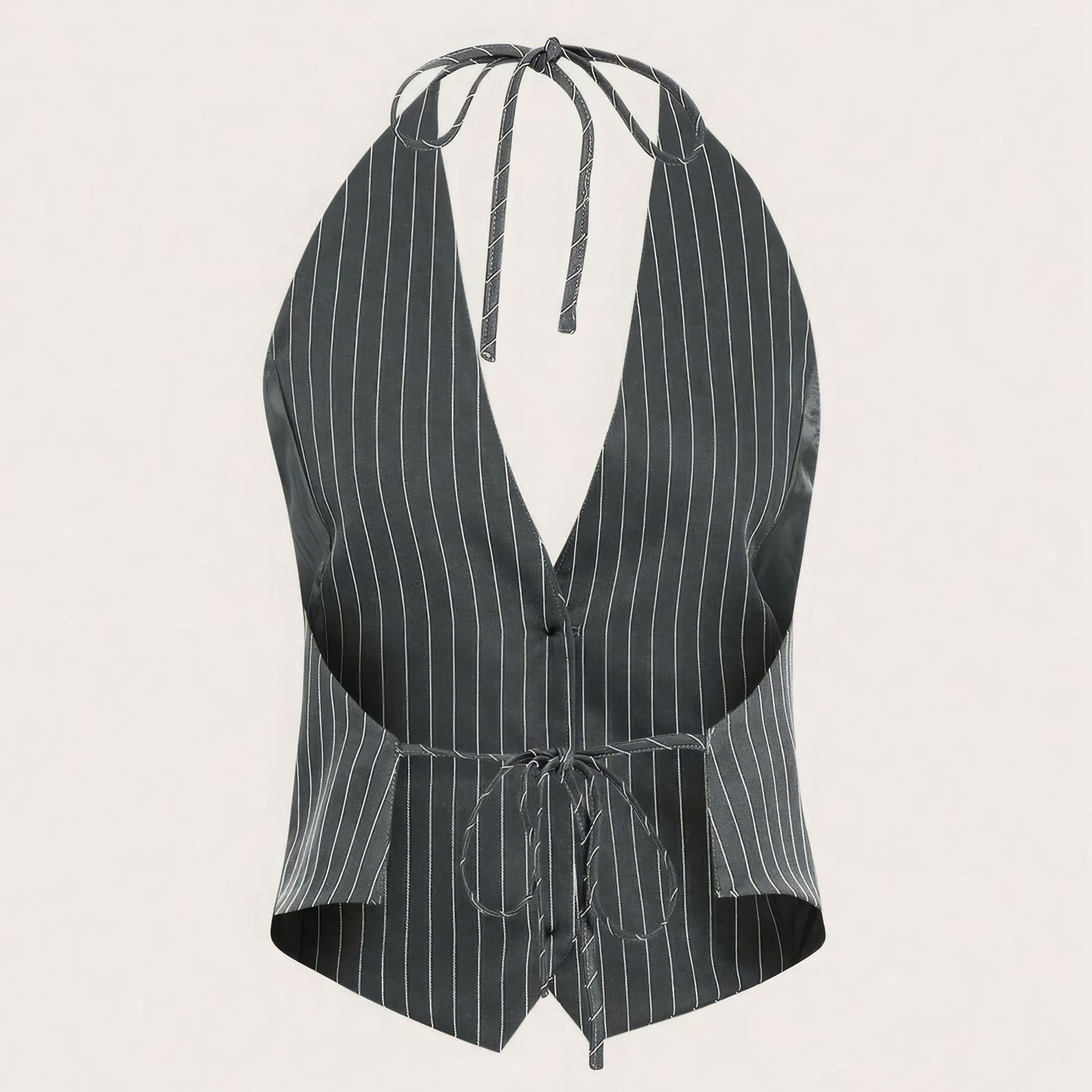 Daphne | Chic & Sophisticated Striped Suit Vest