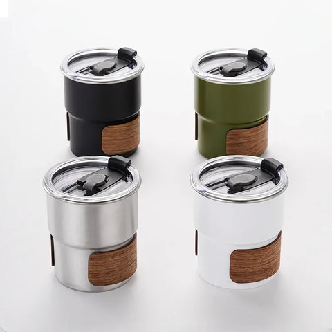 Brew Bound | Sleek & Sustainable Outdoor Coffee Mug 300ml