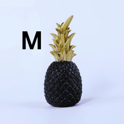 Resin Pineapple Decor Set